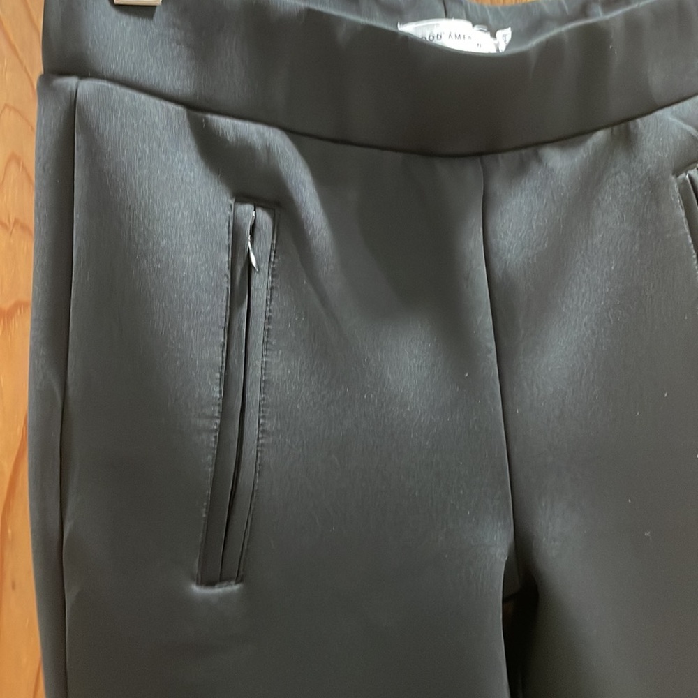 Good American Black Pant Sz 1 - Picture 3 of 6